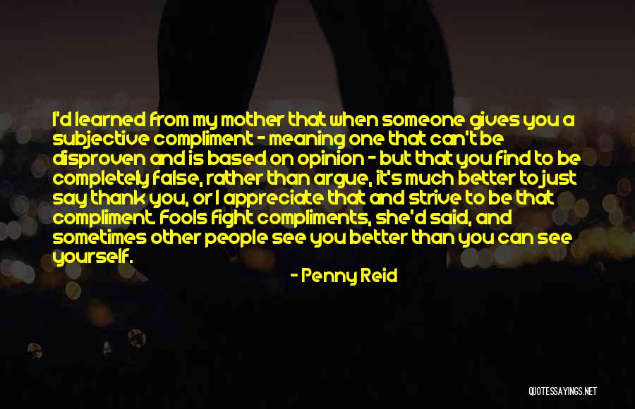 From Mother Quotes By Penny Reid