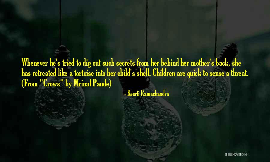 From Mother To Child Quotes By Keerti Ramachandra