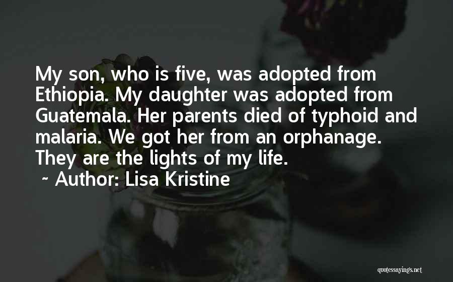 From Parents To Daughter Quotes By Lisa Kristine