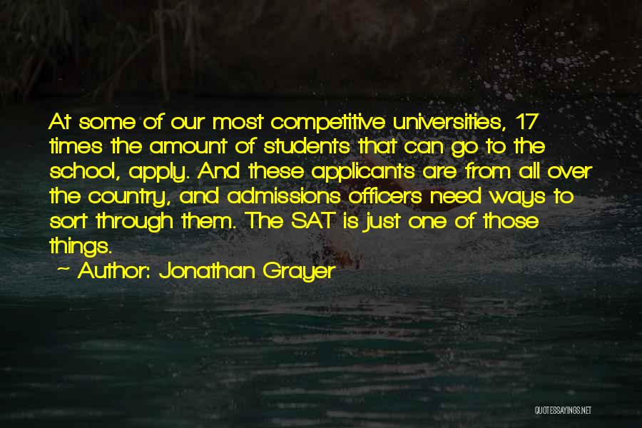 From School Quotes By Jonathan Grayer From School Quotes By Jonathan Grayer