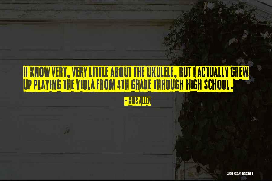 From School Quotes By Kris Allen