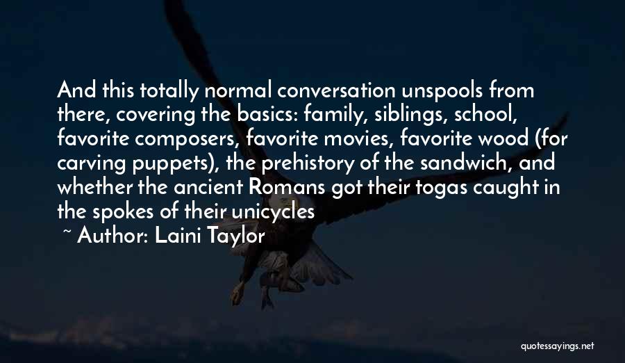 From School Quotes By Laini Taylor