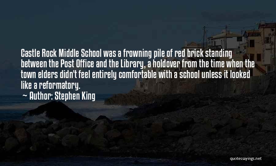From School Quotes By Stephen King From School Quotes By Stephen King