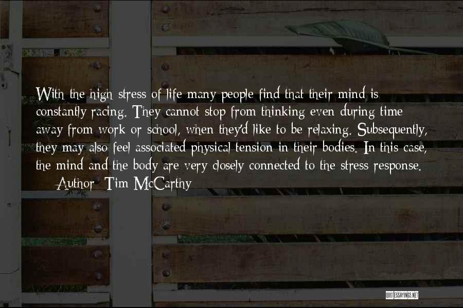 From School Quotes By Tim McCarthy From School Quotes By Tim McCarthy