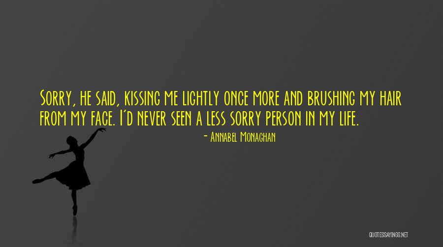 From Sorry Quotes By Annabel Monaghan From Sorry Quotes By Annabel Monaghan