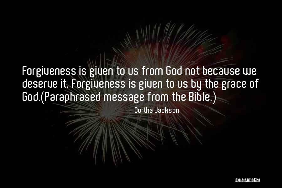 From The Bible Quotes By Dortha Jackson From The Bible Quotes By Dortha Jackson