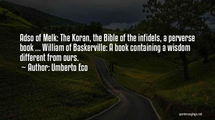 From The Bible Quotes By Umberto Eco