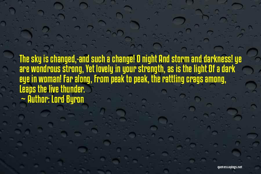 From The Dark Quotes By Lord Byron