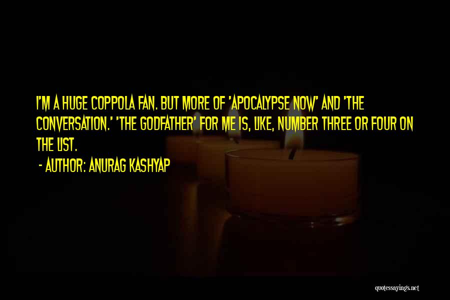 From The Godfather Quotes By Anurag Kashyap