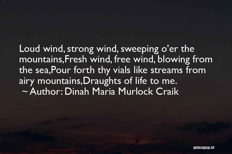 From The Mountains To The Sea Quotes By Dinah Maria Murlock Craik