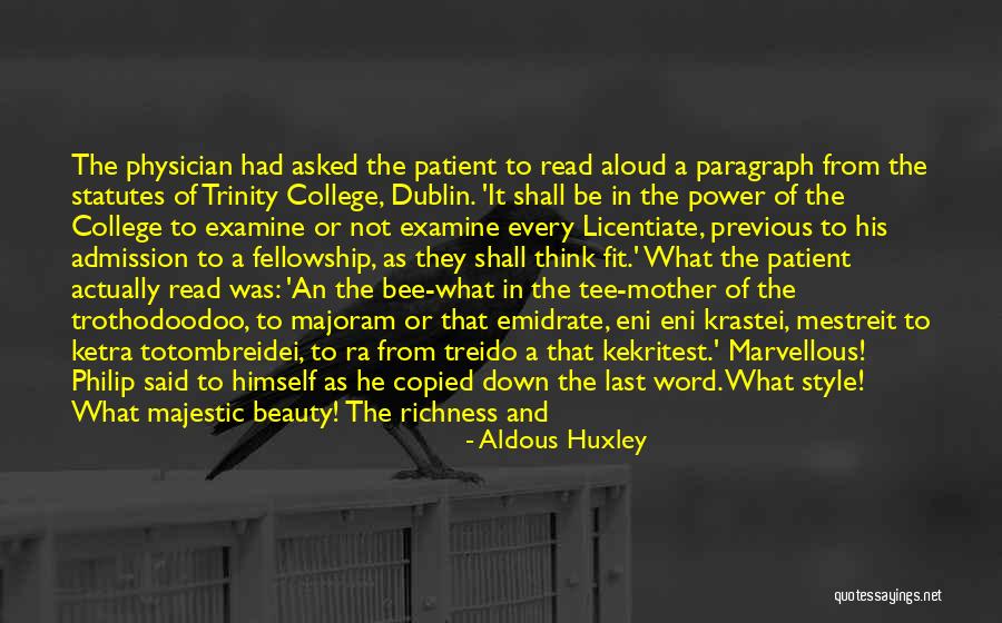 From The Novel Quotes By Aldous Huxley From The Novel Quotes By Aldous Huxley