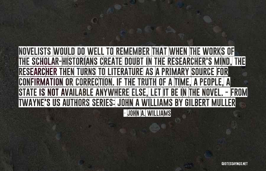 From The Novel Quotes By John A. Williams From The Novel Quotes By John A. Williams
