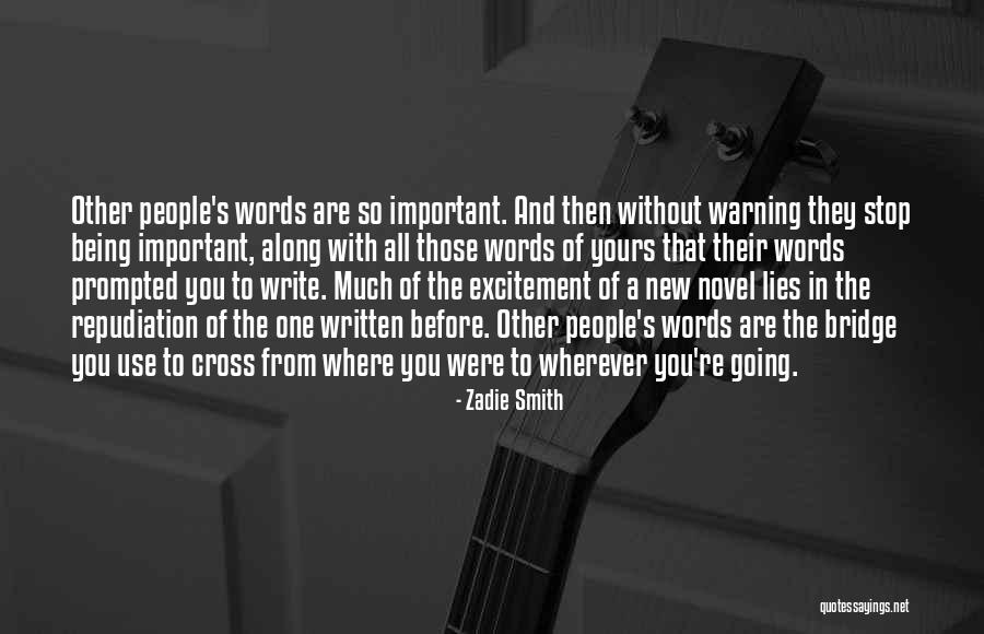 From The Novel Quotes By Zadie Smith From The Novel Quotes By Zadie Smith
