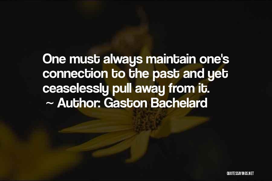 From The Past Quotes By Gaston Bachelard