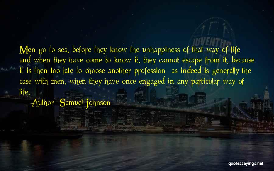 From The Sea Quotes By Samuel Johnson