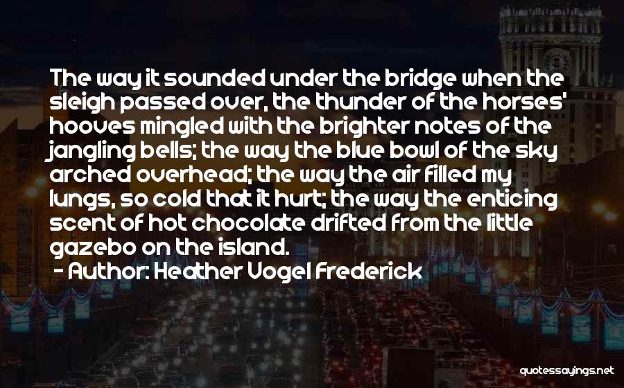 From The Sky Quotes By Heather Vogel Frederick