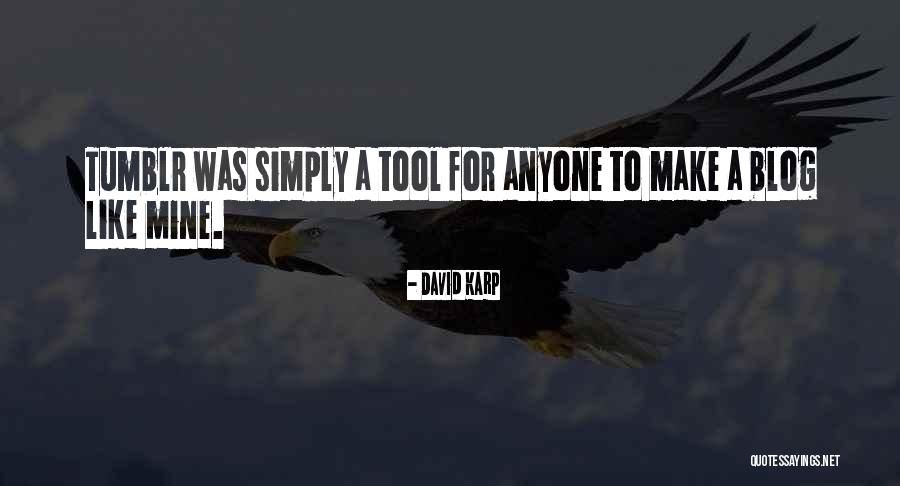 From Tumblr Quotes By David Karp From Tumblr Quotes By David Karp