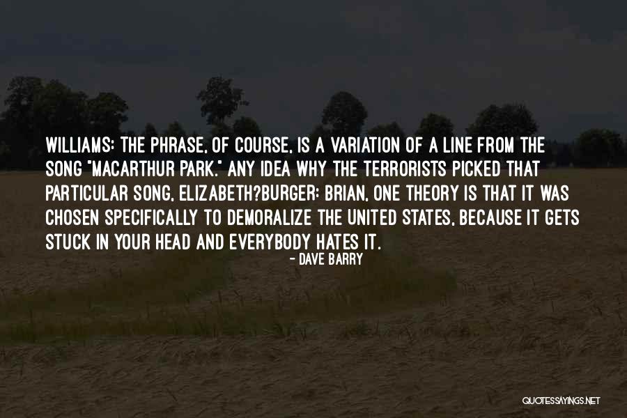 From Your Song Quotes By Dave Barry From Your Song Quotes By Dave Barry