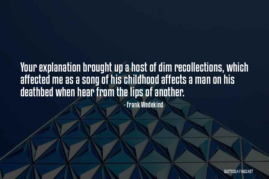 From Your Song Quotes By Frank Wedekind From Your Song Quotes By Frank Wedekind