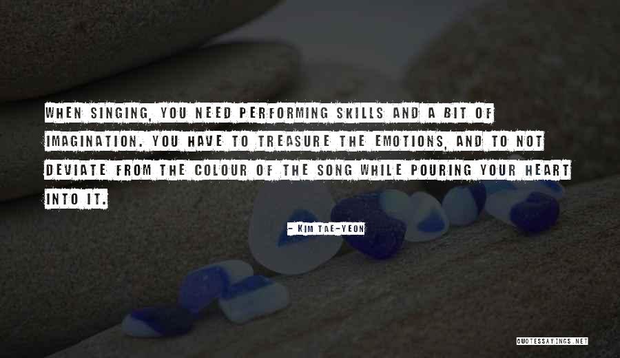 From Your Song Quotes By Kim Tae-yeon From Your Song Quotes By Kim Tae-yeon