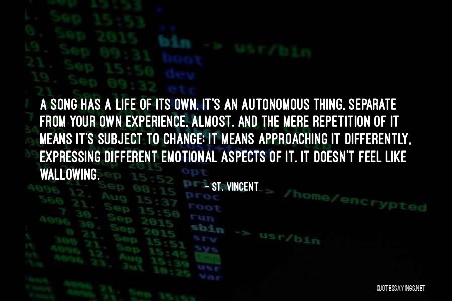 From Your Song Quotes By St. Vincent From Your Song Quotes By St. Vincent