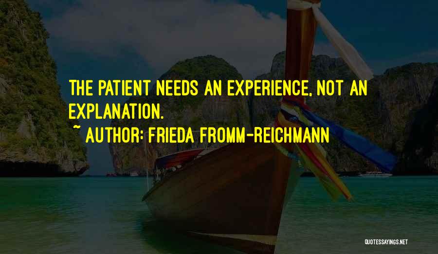 Fromm Quotes By Frieda Fromm-Reichmann