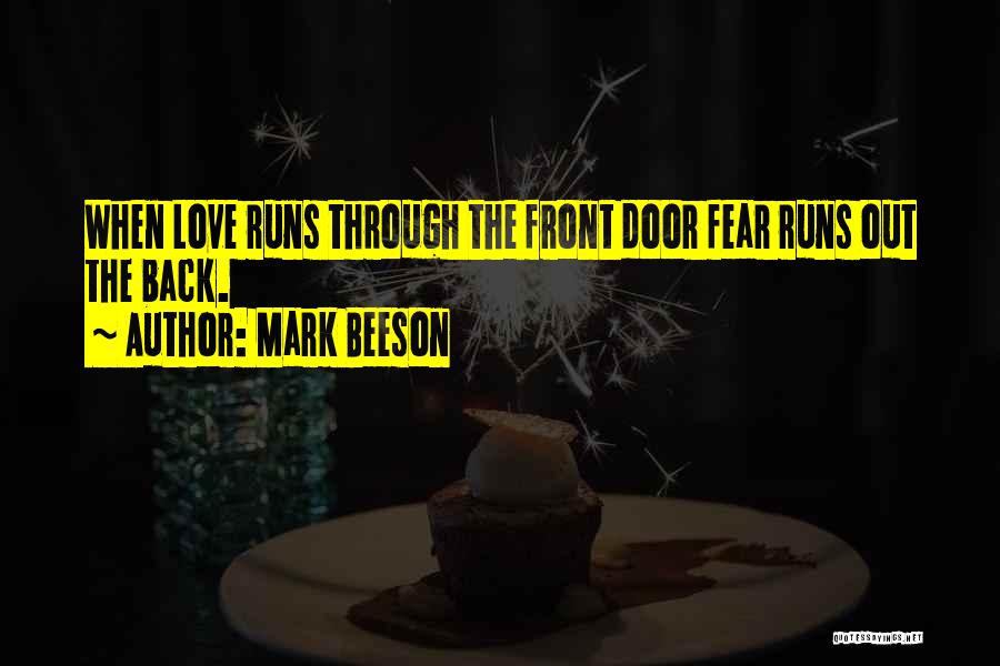 Front Doors Quotes By Mark Beeson