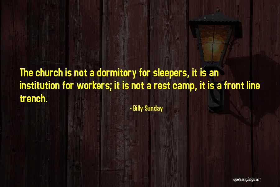 Front Line Workers Quotes By Billy Sunday Front Line Workers Quotes By Billy Sunday