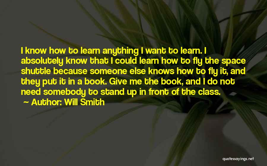 Front Of The Class Book Quotes By Will Smith