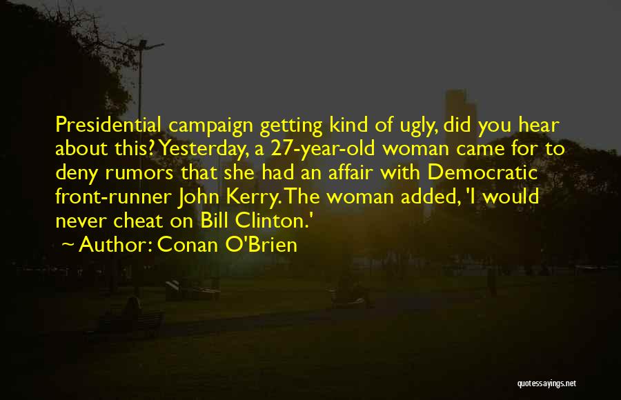 Front Quotes By Conan O'Brien