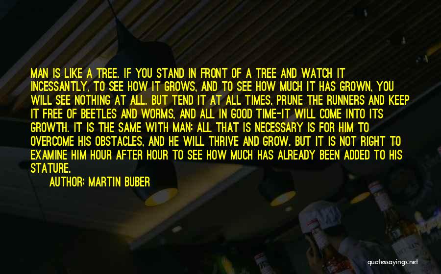 Front Quotes By Martin Buber