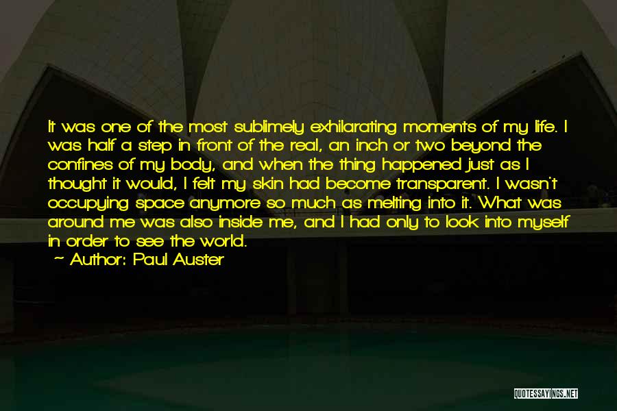 Front Quotes By Paul Auster