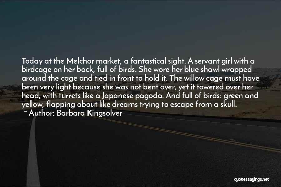 Front Sight Quotes By Barbara Kingsolver