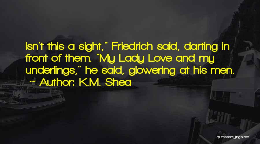 Front Sight Quotes By K.M. Shea