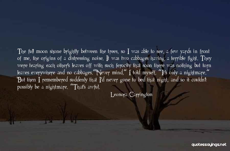 Front Yards Quotes By Leonora Carrington