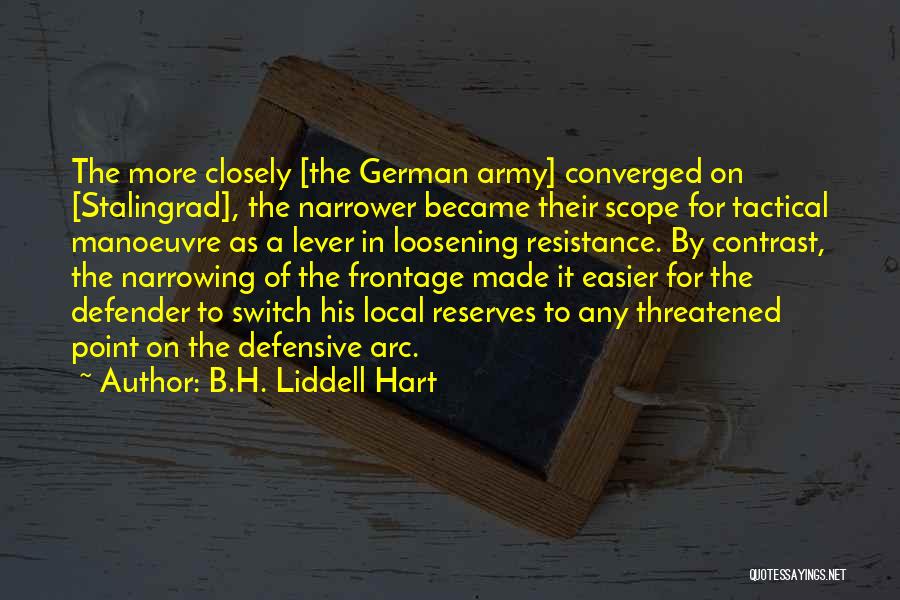 Frontage Quotes By B.H. Liddell Hart