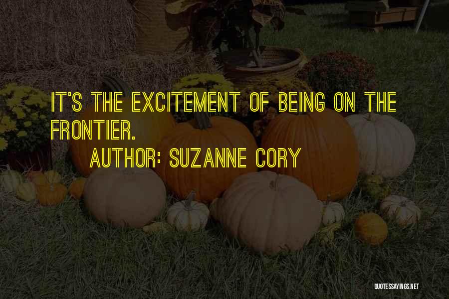 Frontier Quotes By Suzanne Cory