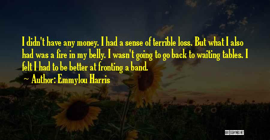 Fronting Quotes By Emmylou Harris