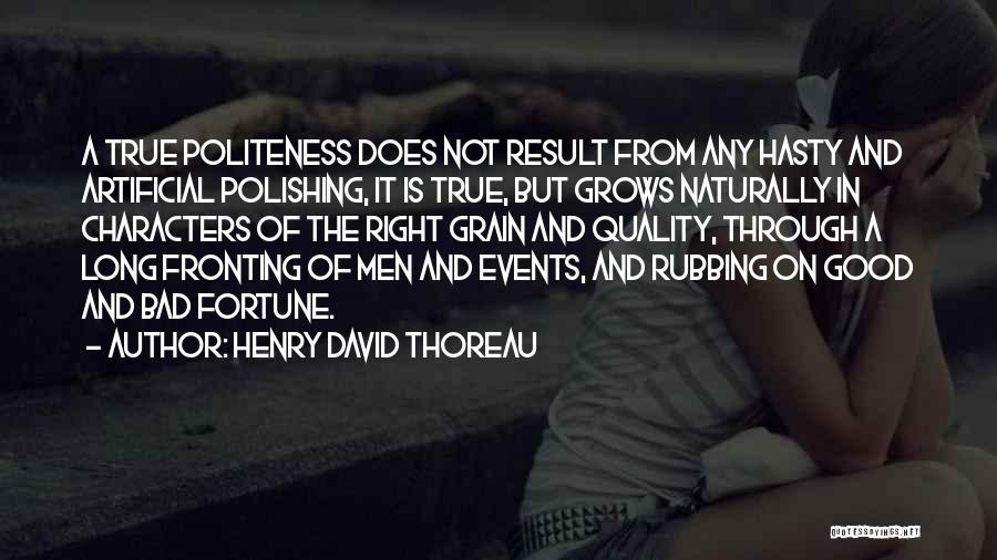 Fronting Quotes By Henry David Thoreau