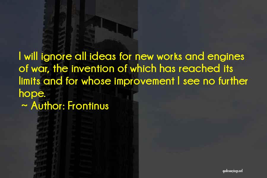 Frontinus Quotes 1193358