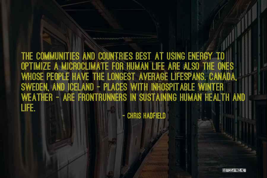 Frontrunners Quotes By Chris Hadfield Frontrunners Quotes By Chris Hadfield