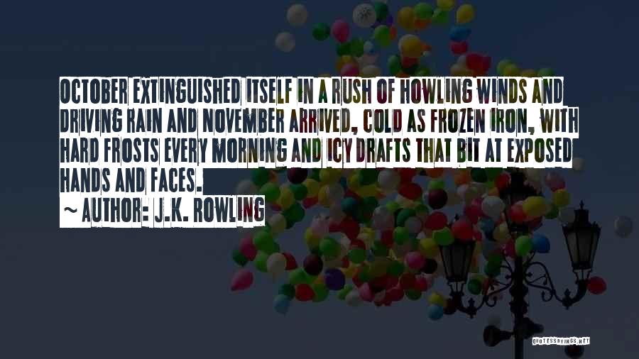 Frost And Cold Quotes By J.K. Rowling