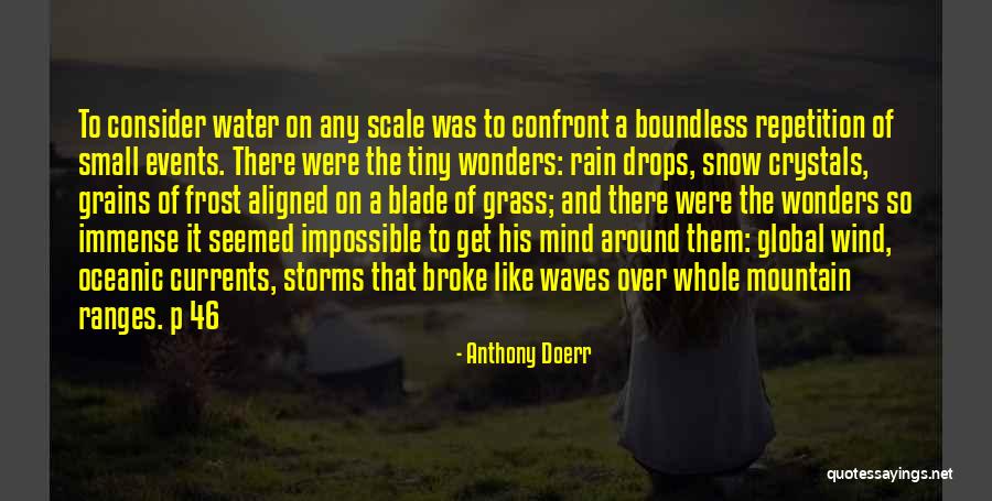 Frost And Snow Quotes By Anthony Doerr Frost And Snow Quotes By Anthony Doerr