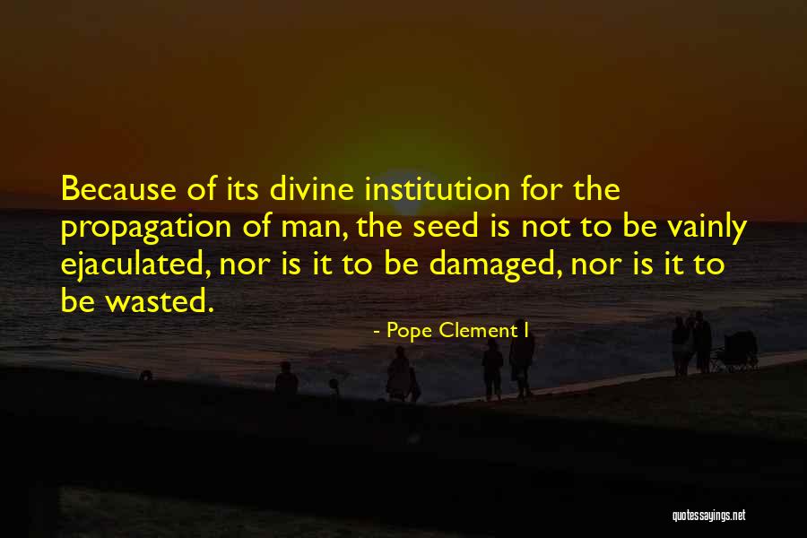 Frost To Luca Quotes By Pope Clement I Frost To Luca Quotes By Pope Clement I
