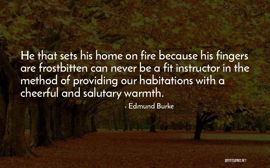Frostbitten Quotes By Edmund Burke Frostbitten Quotes By Edmund Burke