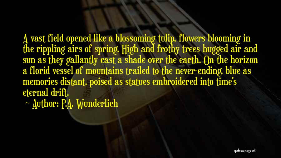 Frothy Quotes By P.A. Wunderlich