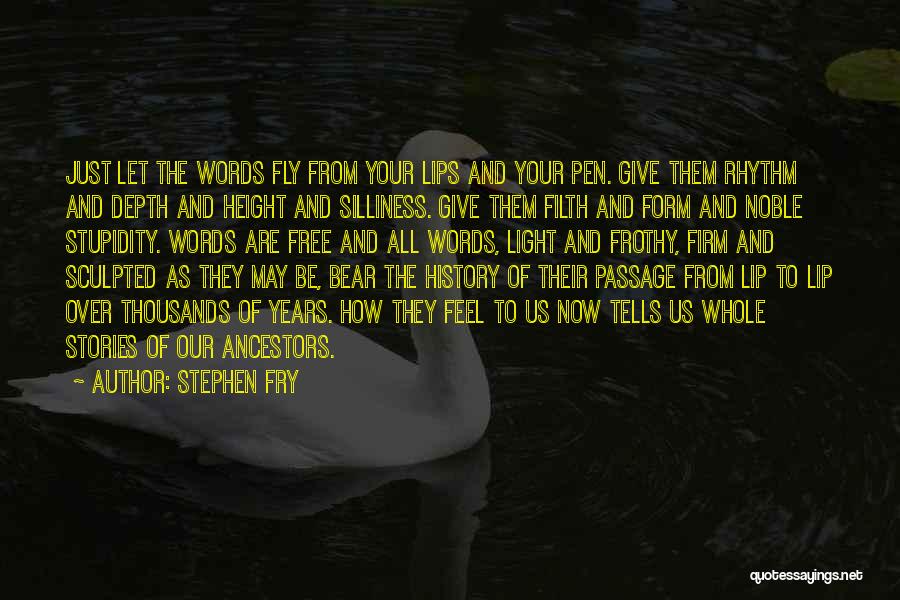 Frothy Quotes By Stephen Fry