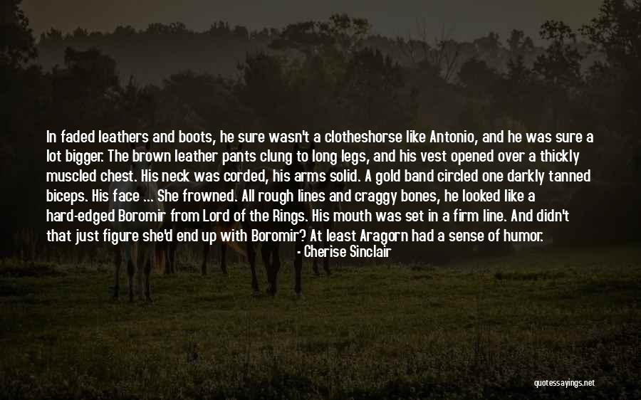 Frowned Face Quotes By Cherise Sinclair
