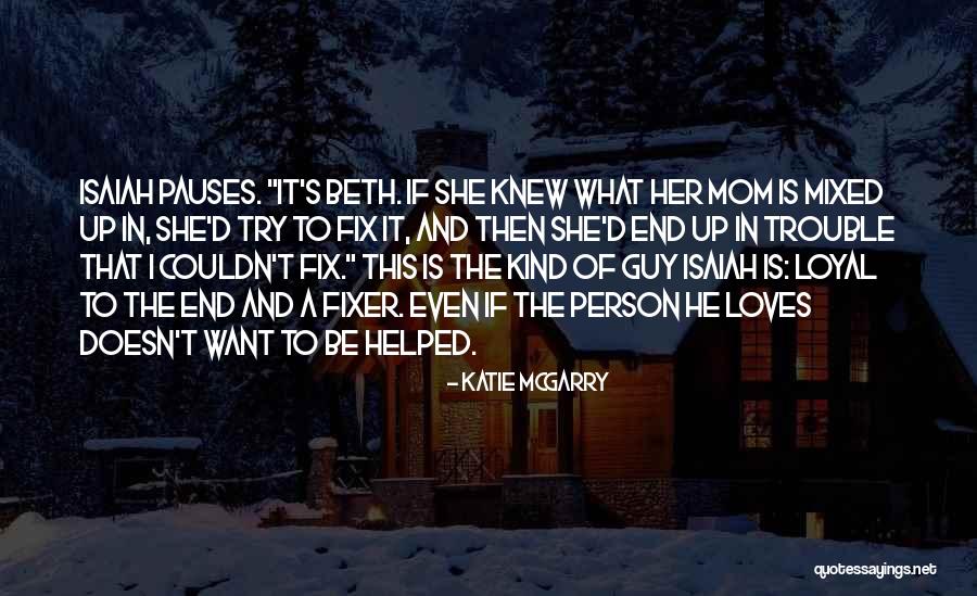 Frowned Means Quotes By Katie McGarry
