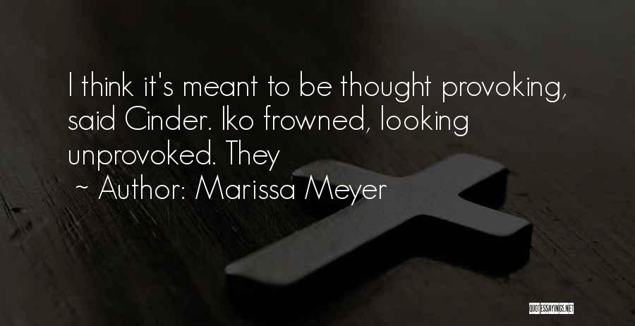 Frowned Quotes By Marissa Meyer